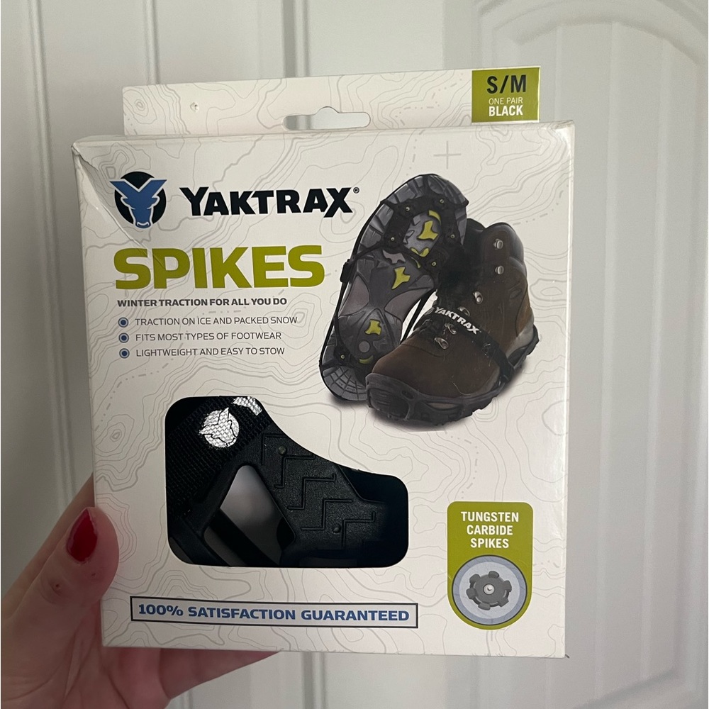 YakTrax Spikes Shoe Attachment